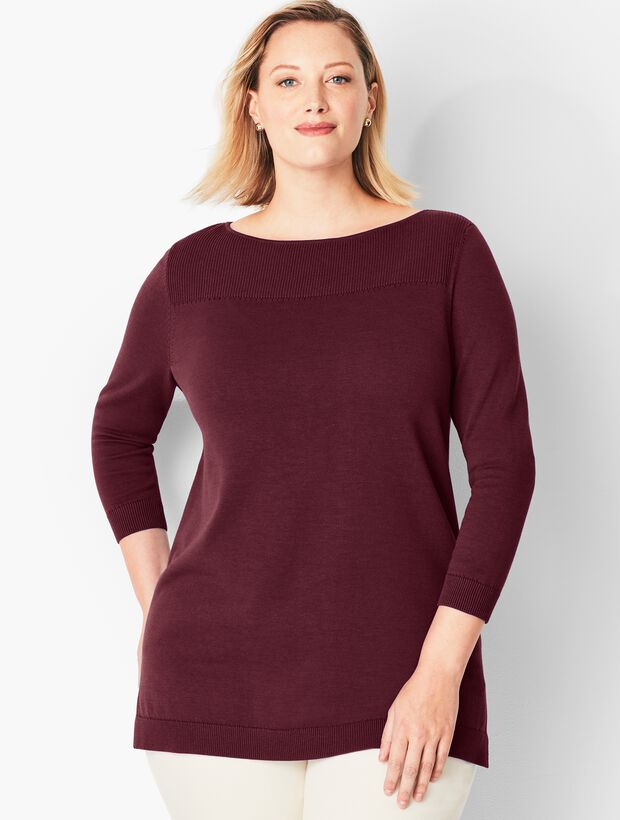 Plus Size Ribbed Sweater