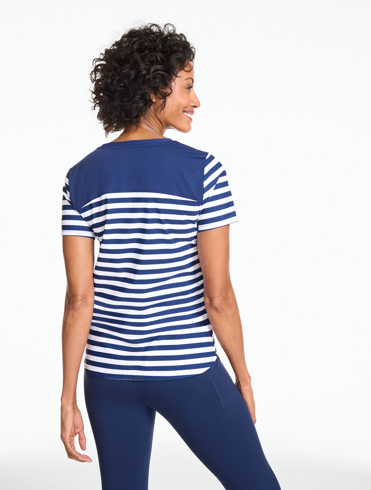 Short Sleeve Active Jersey Tee - Bicolor