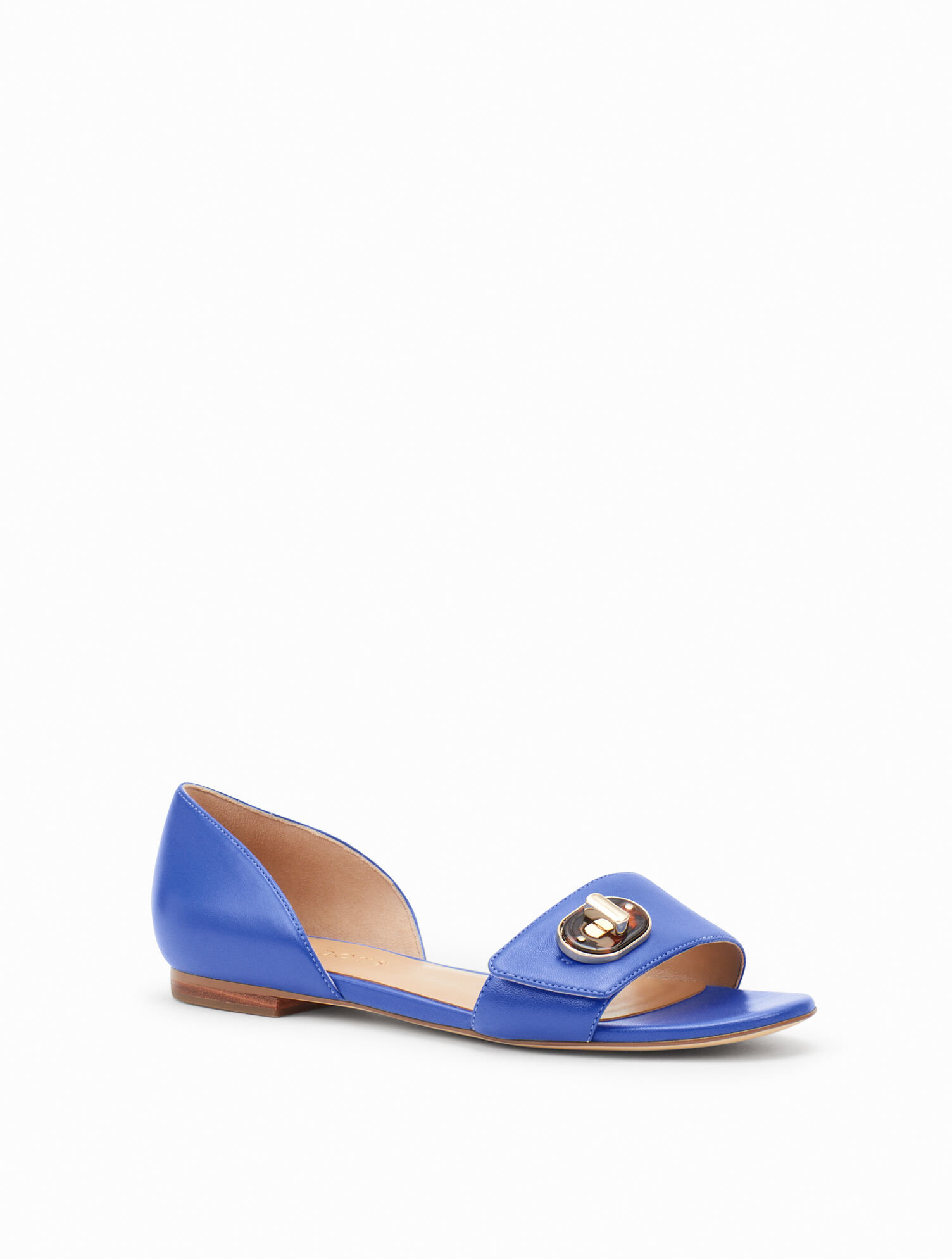 Leona D'Orsay Flats - Soft Nappa