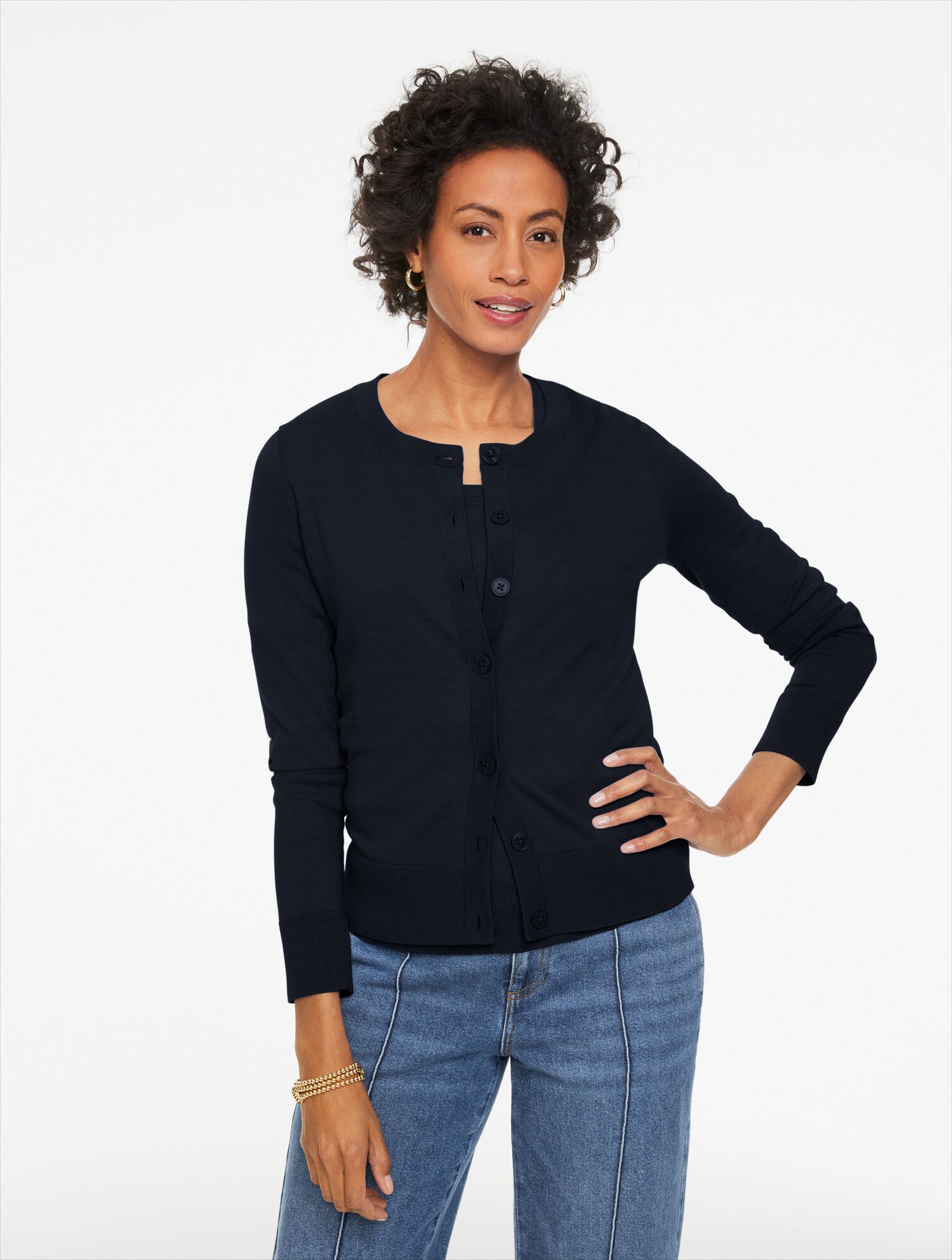 Charming Cardigan - Wide Placket
