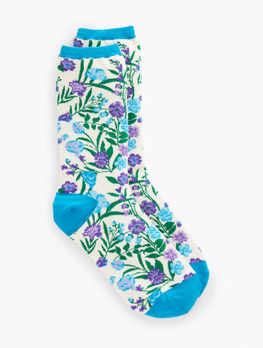 Glorious Garden Trouser Socks