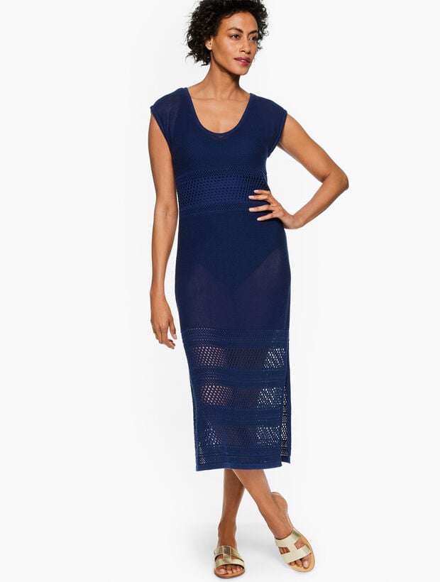 Open Stitch Cover-Up | Talbots Open Stitch Cover-Up | Talbots