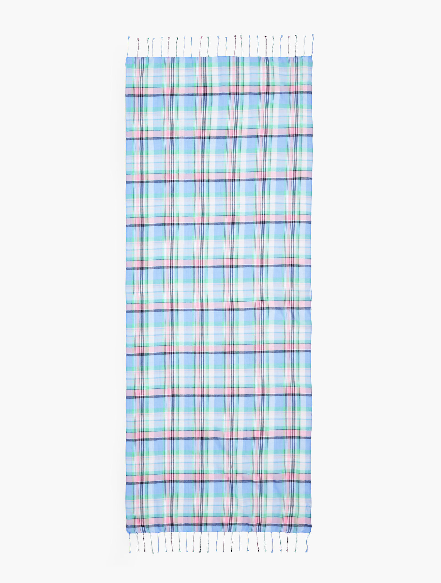 Magical Madras Oblong Scarf
