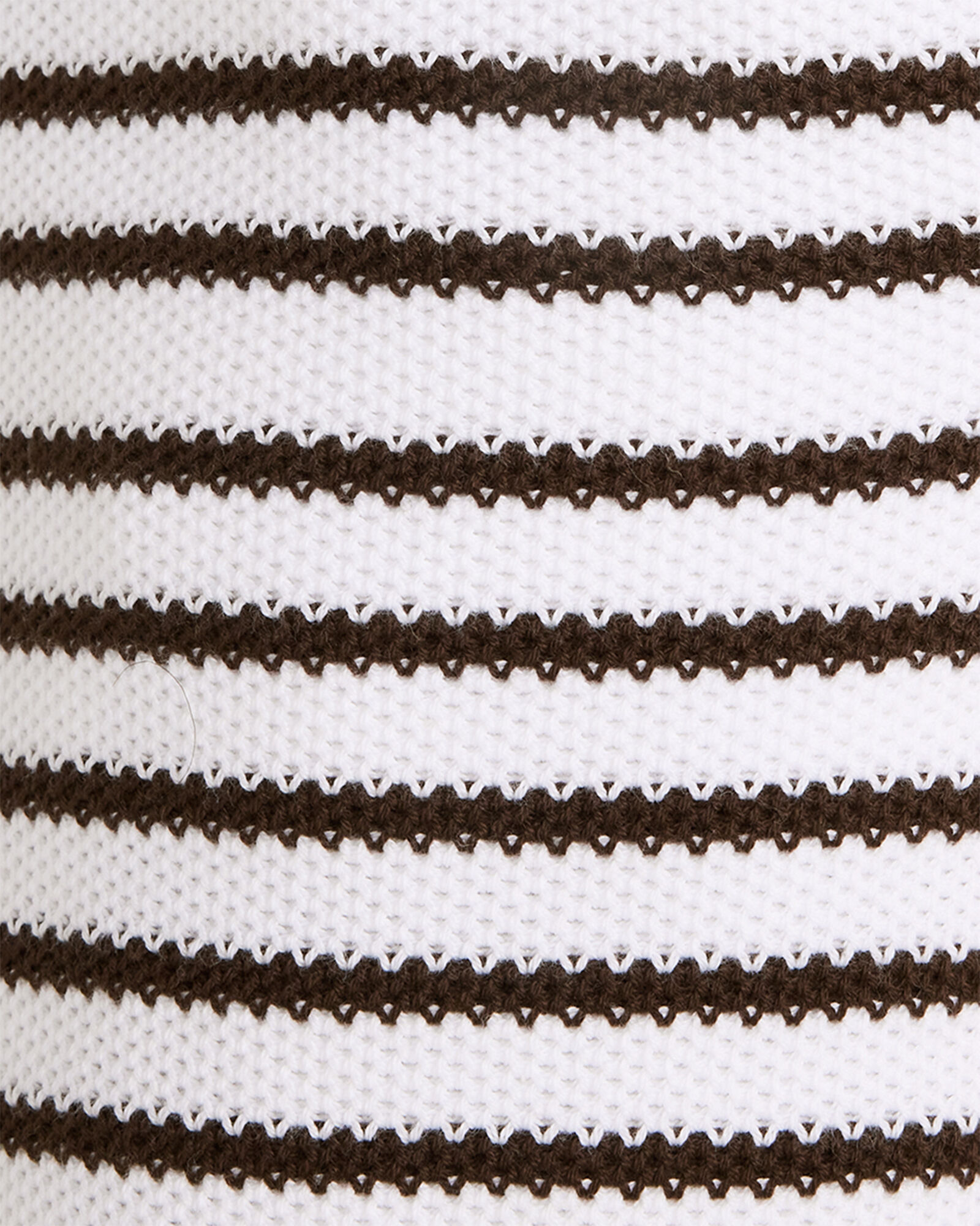 Cotton Stripe Sweater Shorts