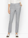 Talbots Hampshire Ankle Pants - Sprout Texture