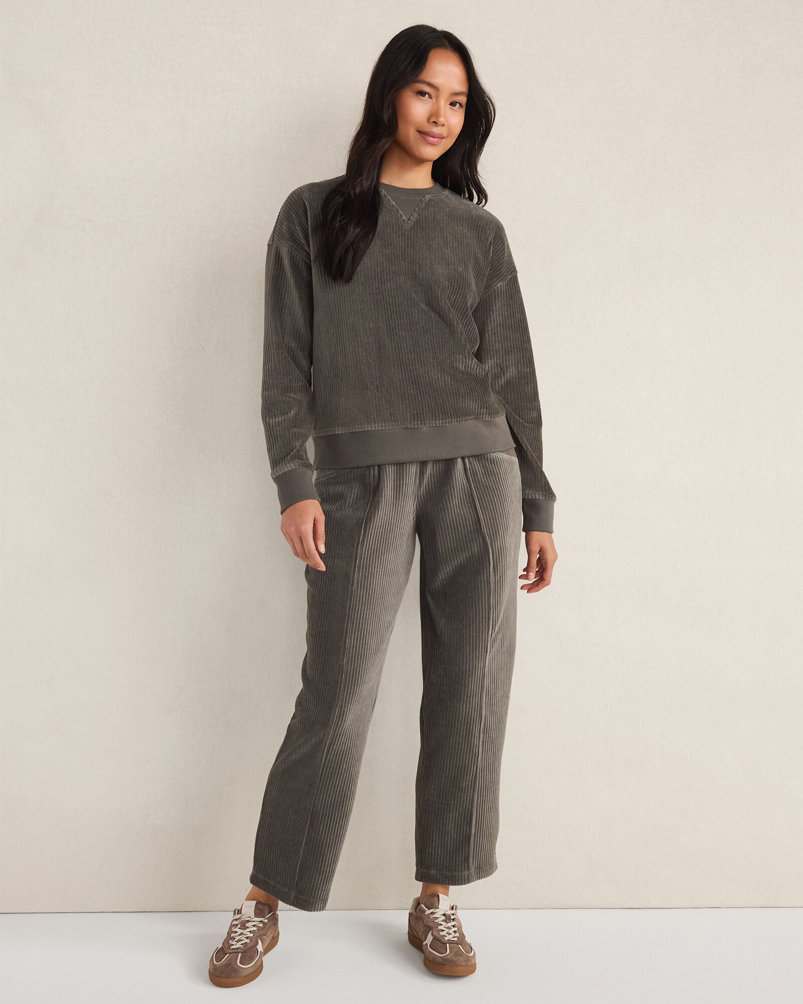 Corded Velour Pants