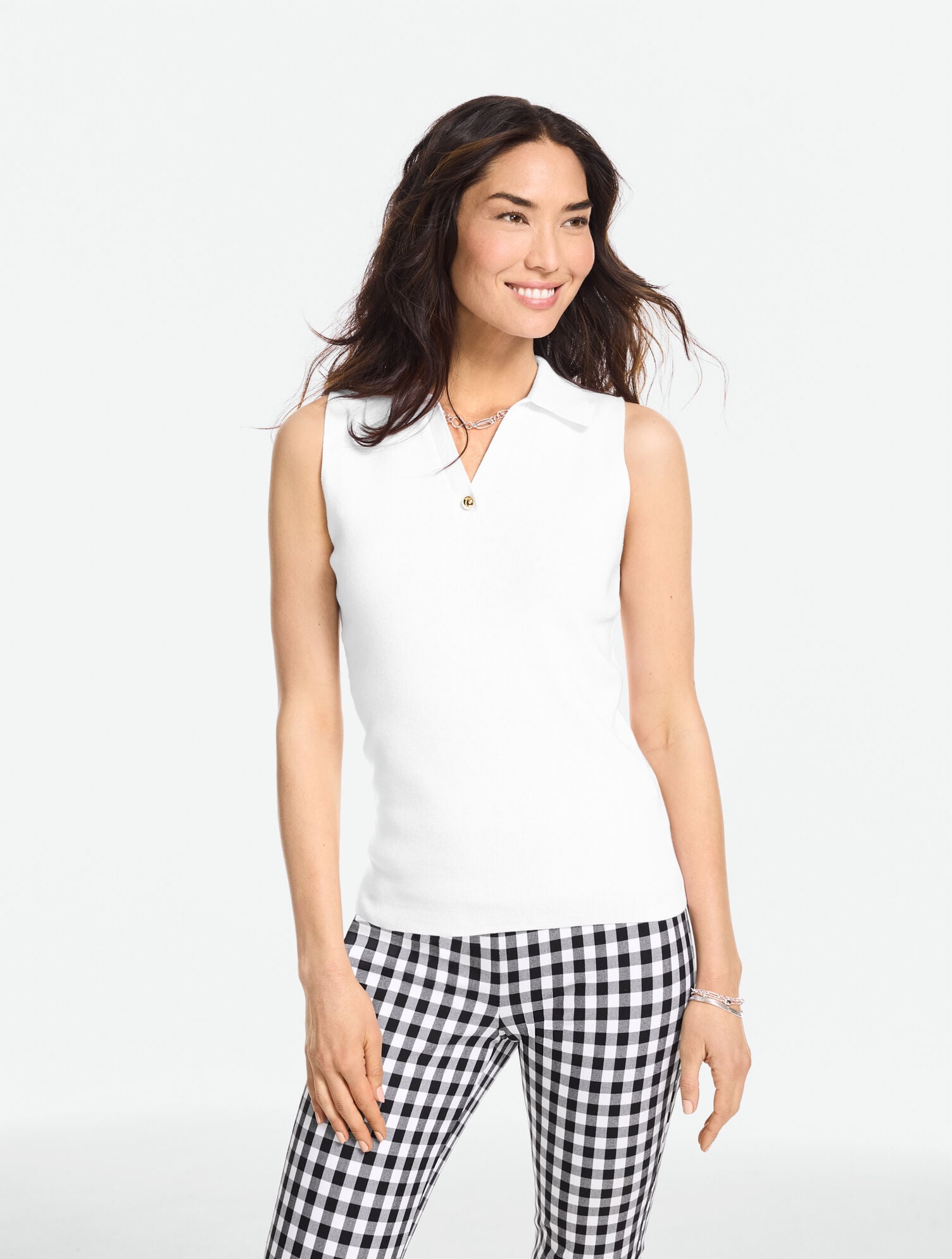 Sleeveless Polo