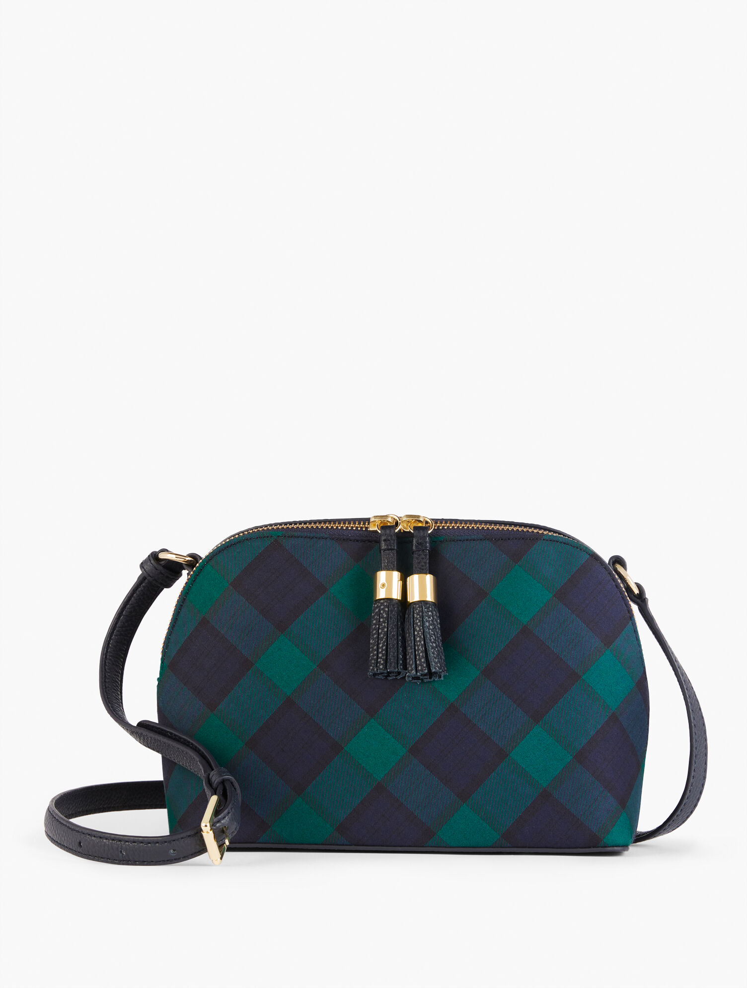 Crossbody Bag - Joyful Black Watch Plaid