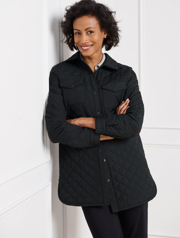 Quilted Shirt Jacket
