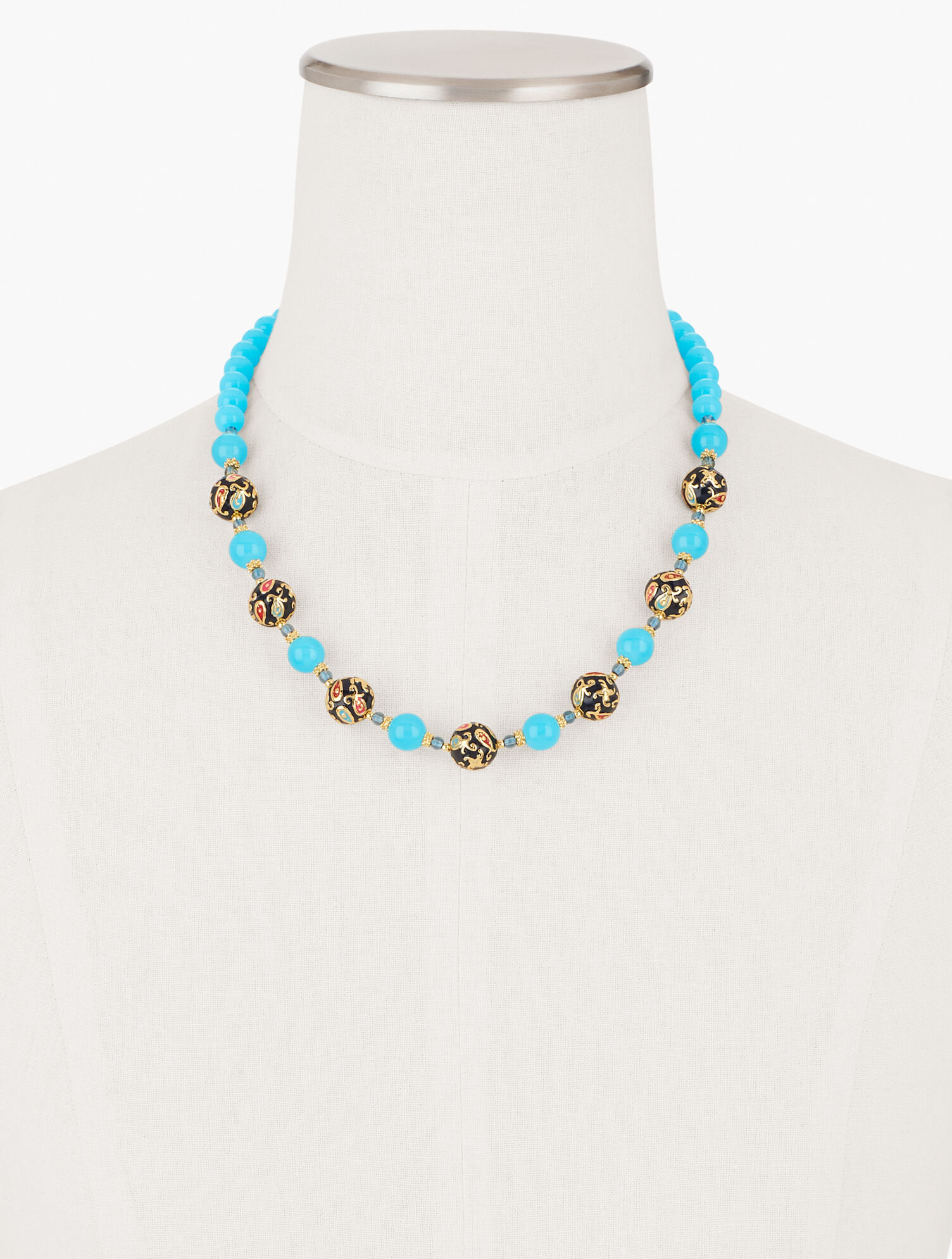 Talbots Neckless Classic Beads Necklace | Talbots