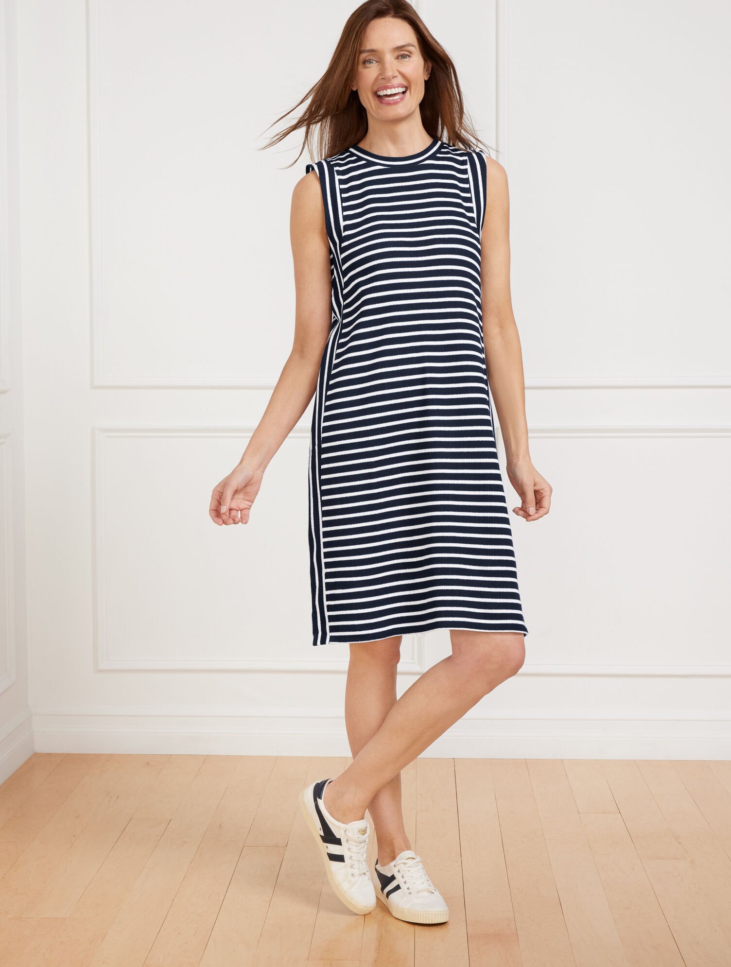 Sleeveless Dress - Ace Stripe - image 2