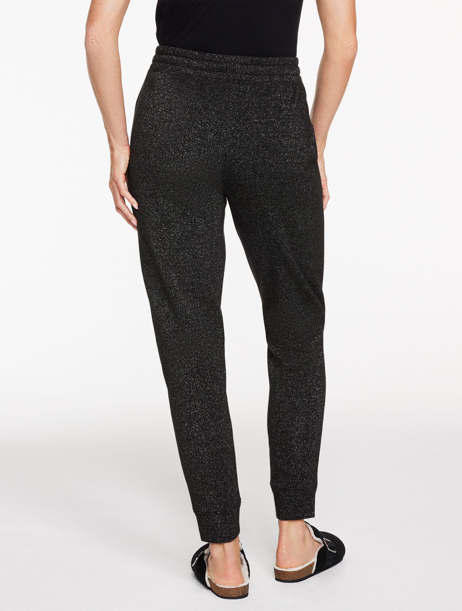 Brushed Metallic Joggers