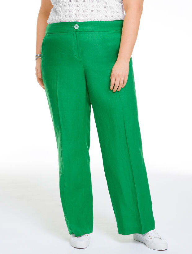 Linen Wide Leg Pants
