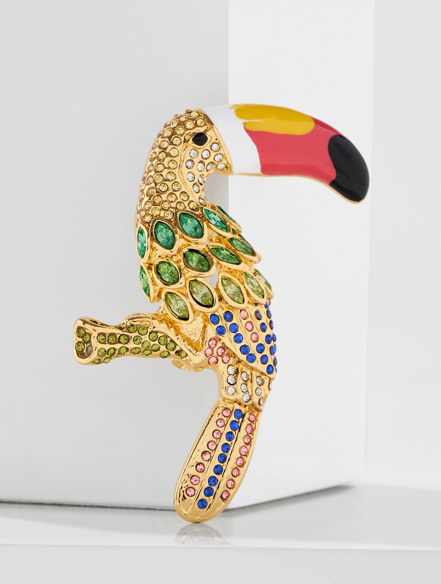 Tropical Toucan Brooch