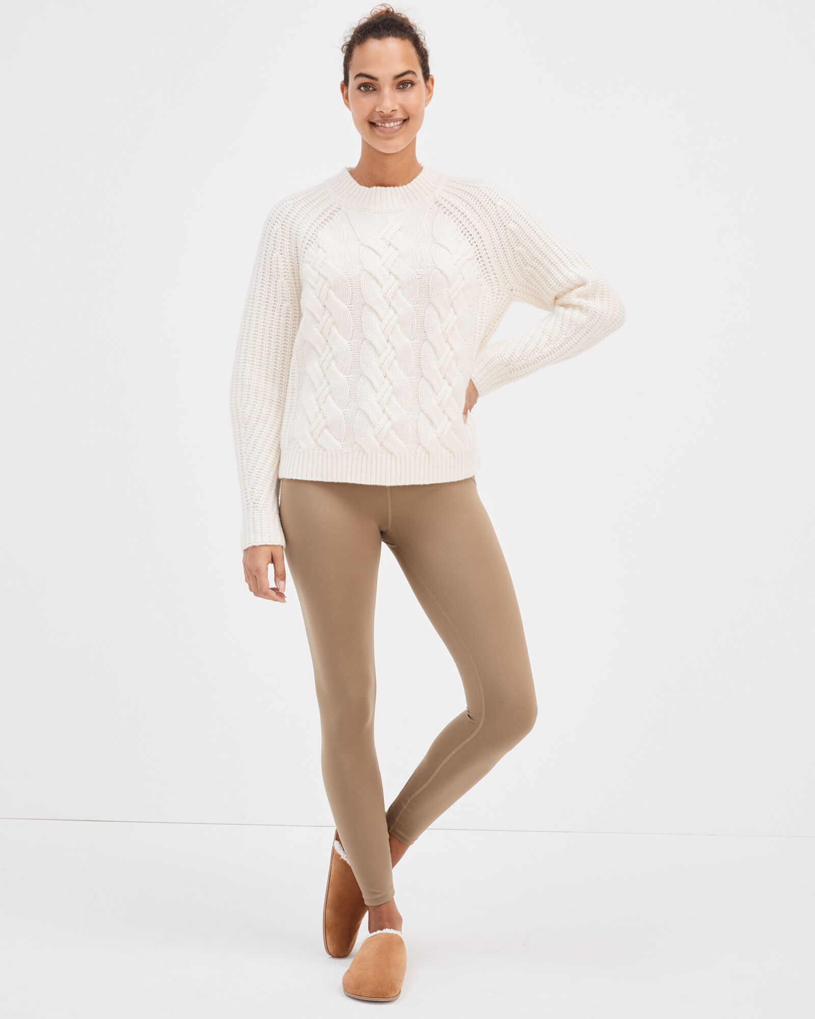 Cashmere Cable Knit Sweater