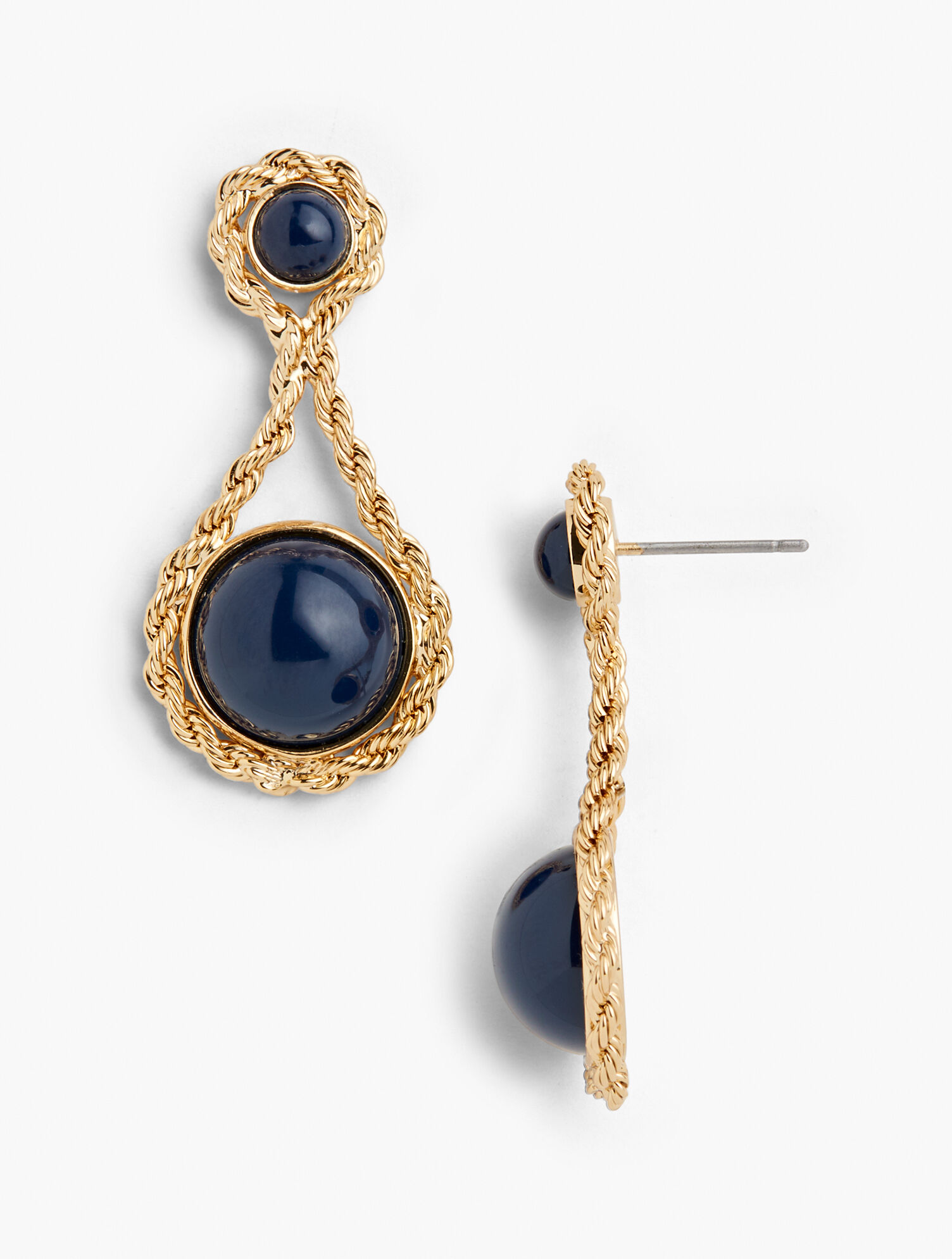 Nautical Rope Drop Earrings