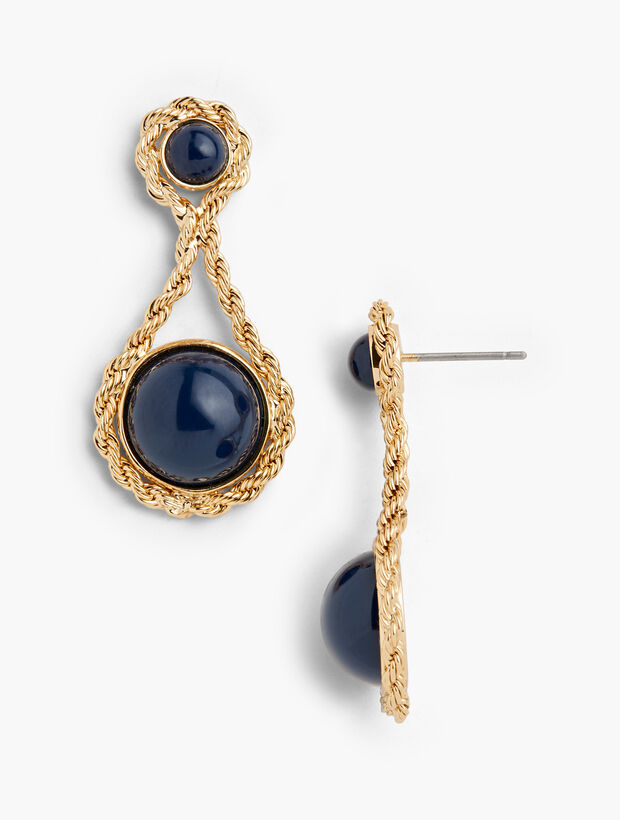 Nautical Rope Drop Earrings