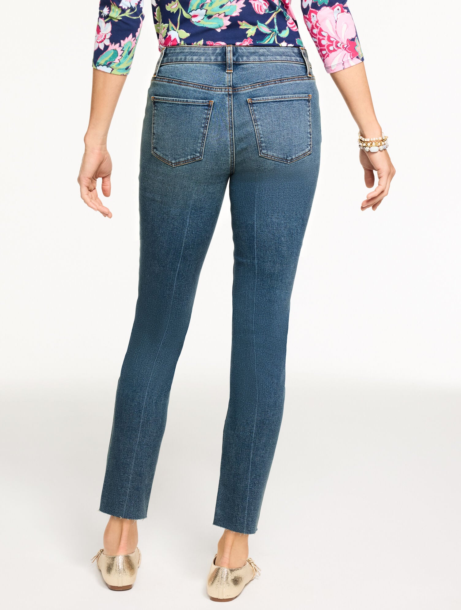 Rosalie Raw Hem Jeans