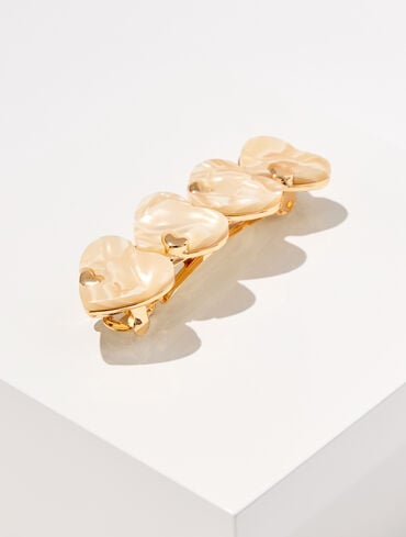 Multi Heart Hair Clip