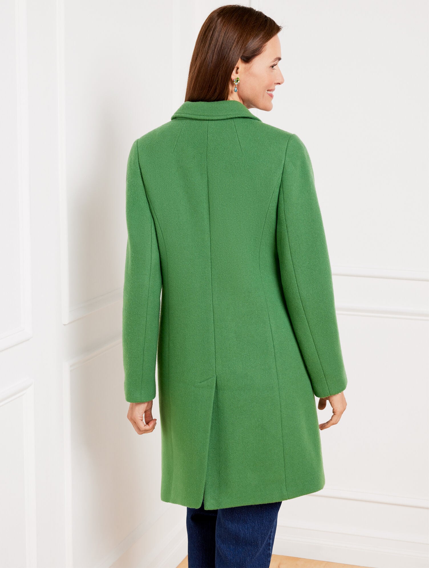 Albury Wool Blend Coat | Talbots
