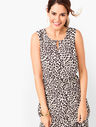 Leopard-Print Midi Dress
