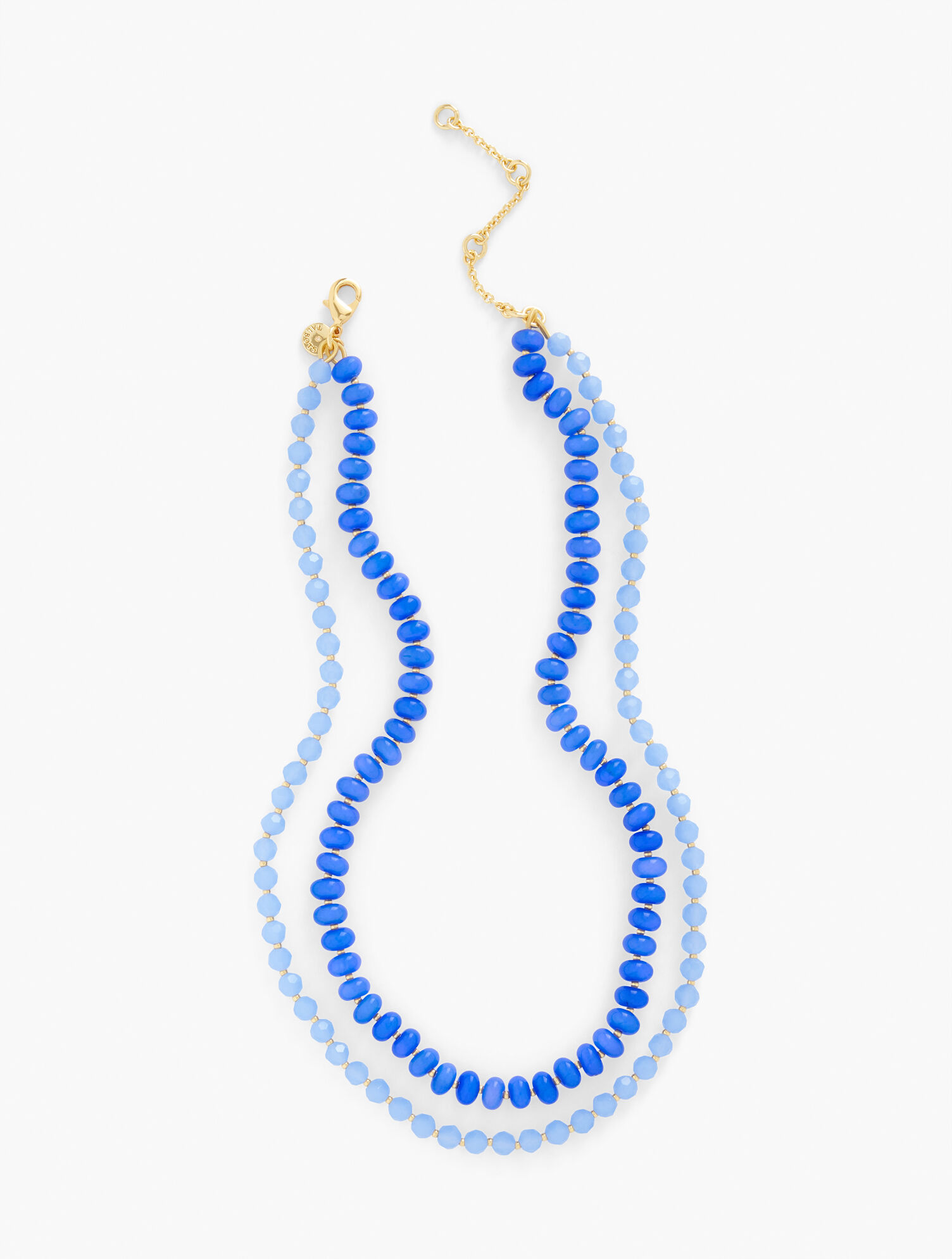 Talbots Neckless Layered Bead Necklace | Talbots