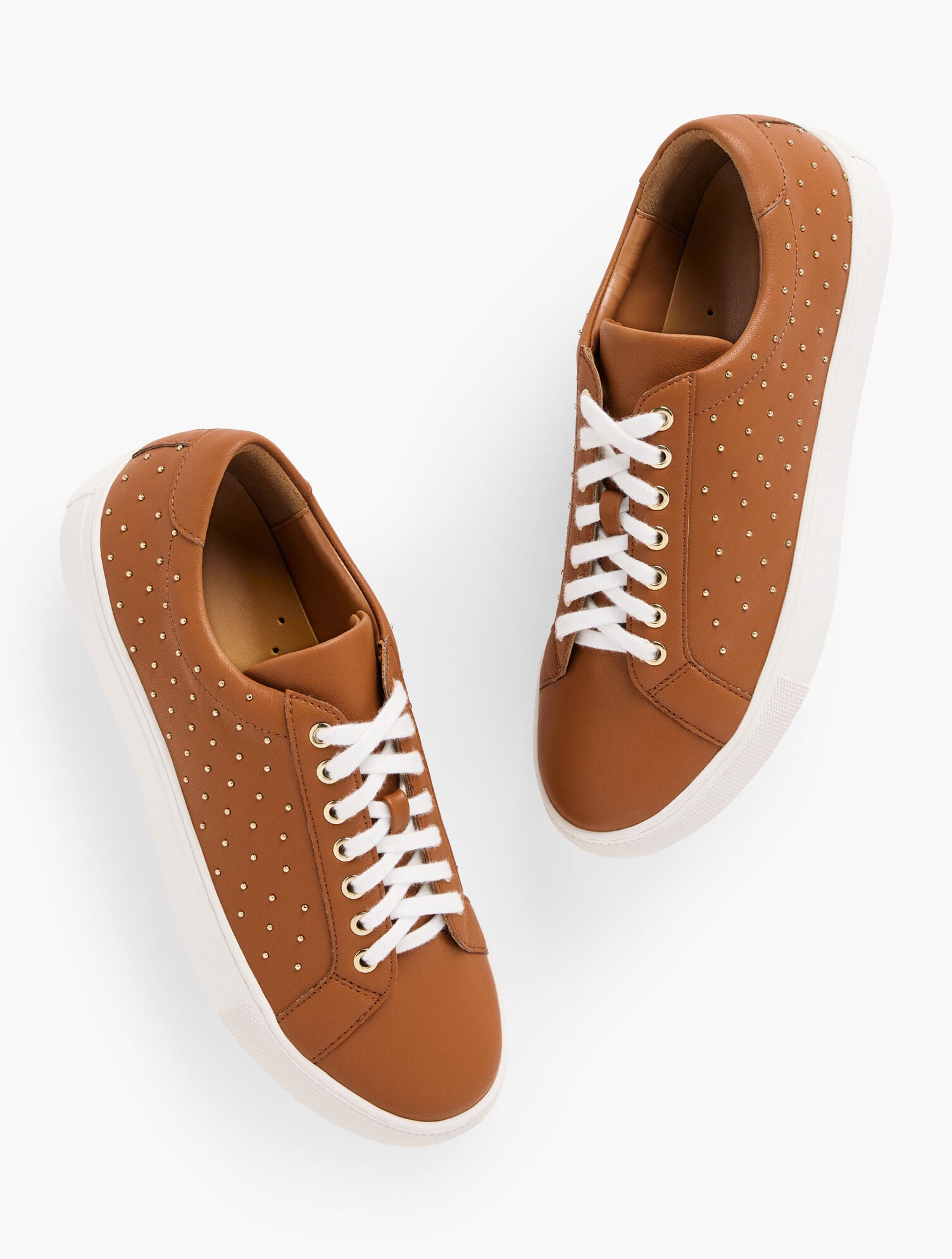Aubrey Studded Nappa Sneakers - image 1