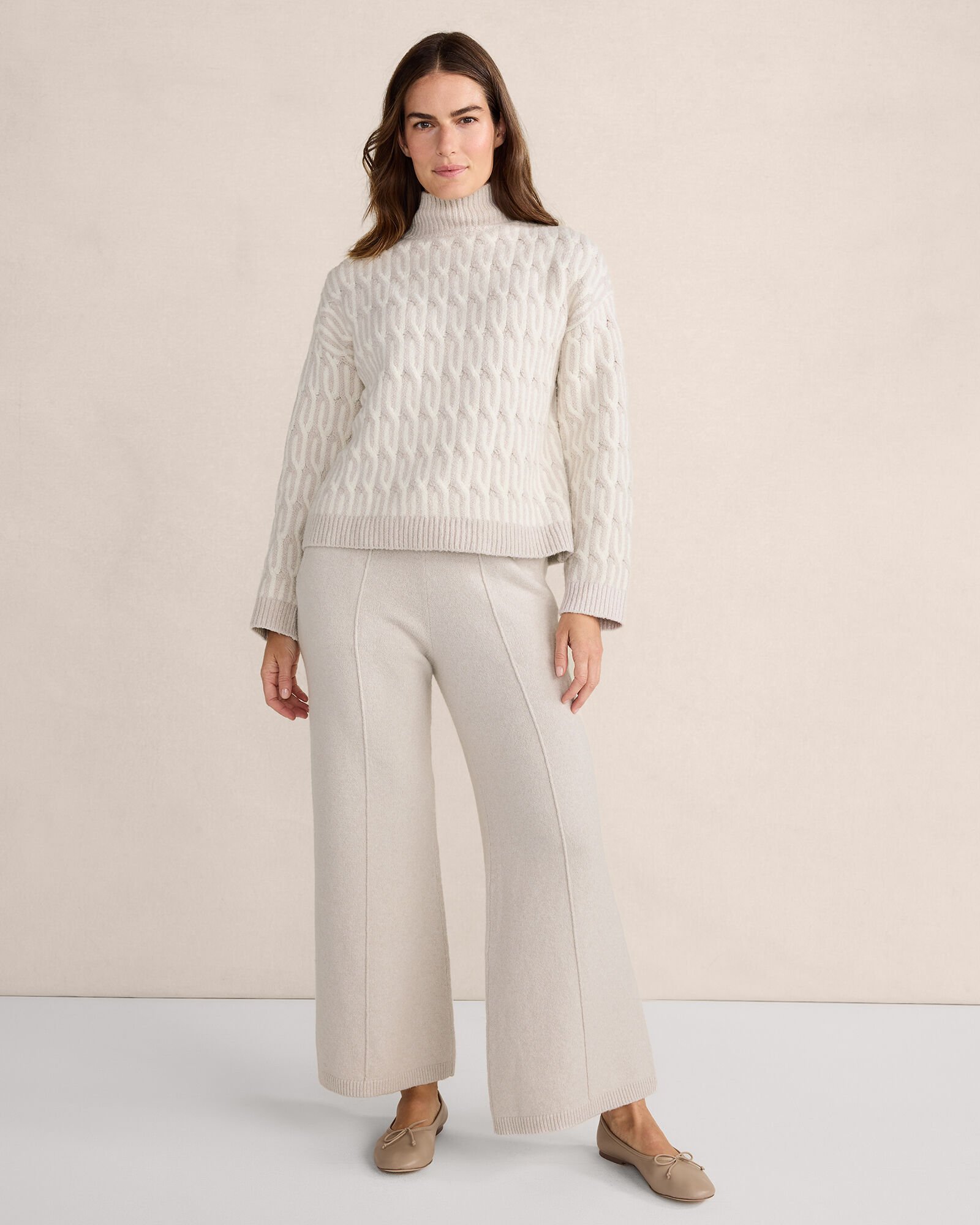Organic Cotton Jacquard Sweater | Haven Well Within