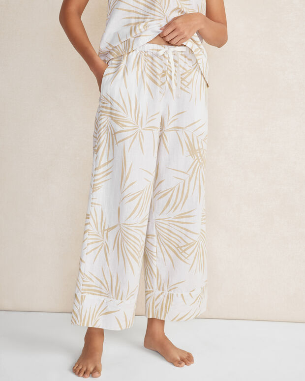 The Palm Life Linen Pant