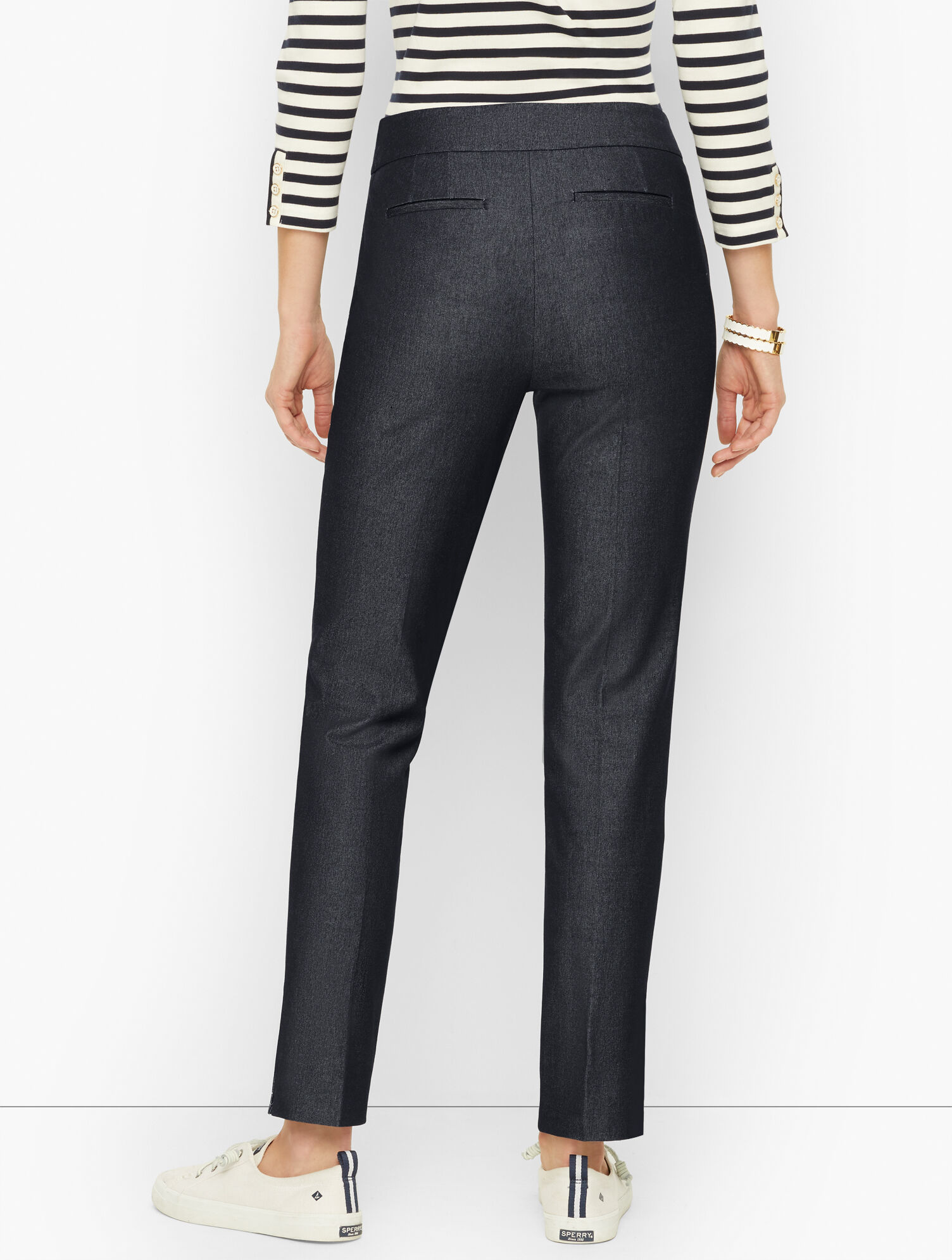 Talbots Chatham Ankle Pants - Denim Finish