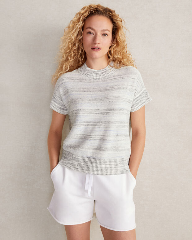 Organic Cotton Spacedye Crew Neck Sweater | Haven Well Within