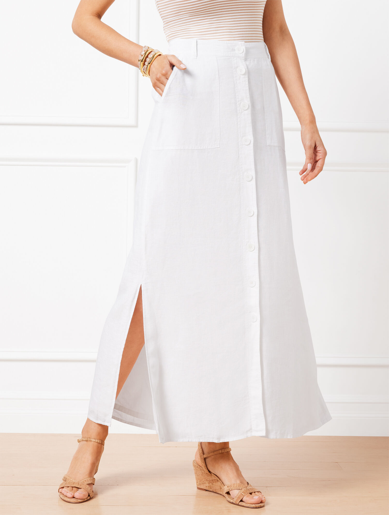 beautiful people LINEN SLIT TIGHT SKIRT（48 Dress Types And What 