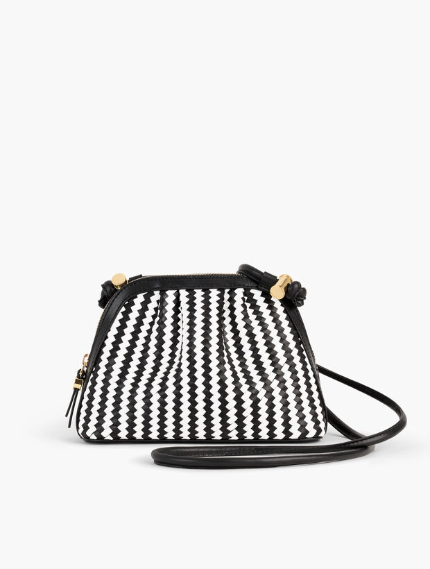 Gathered Nappa Crossbody Bag