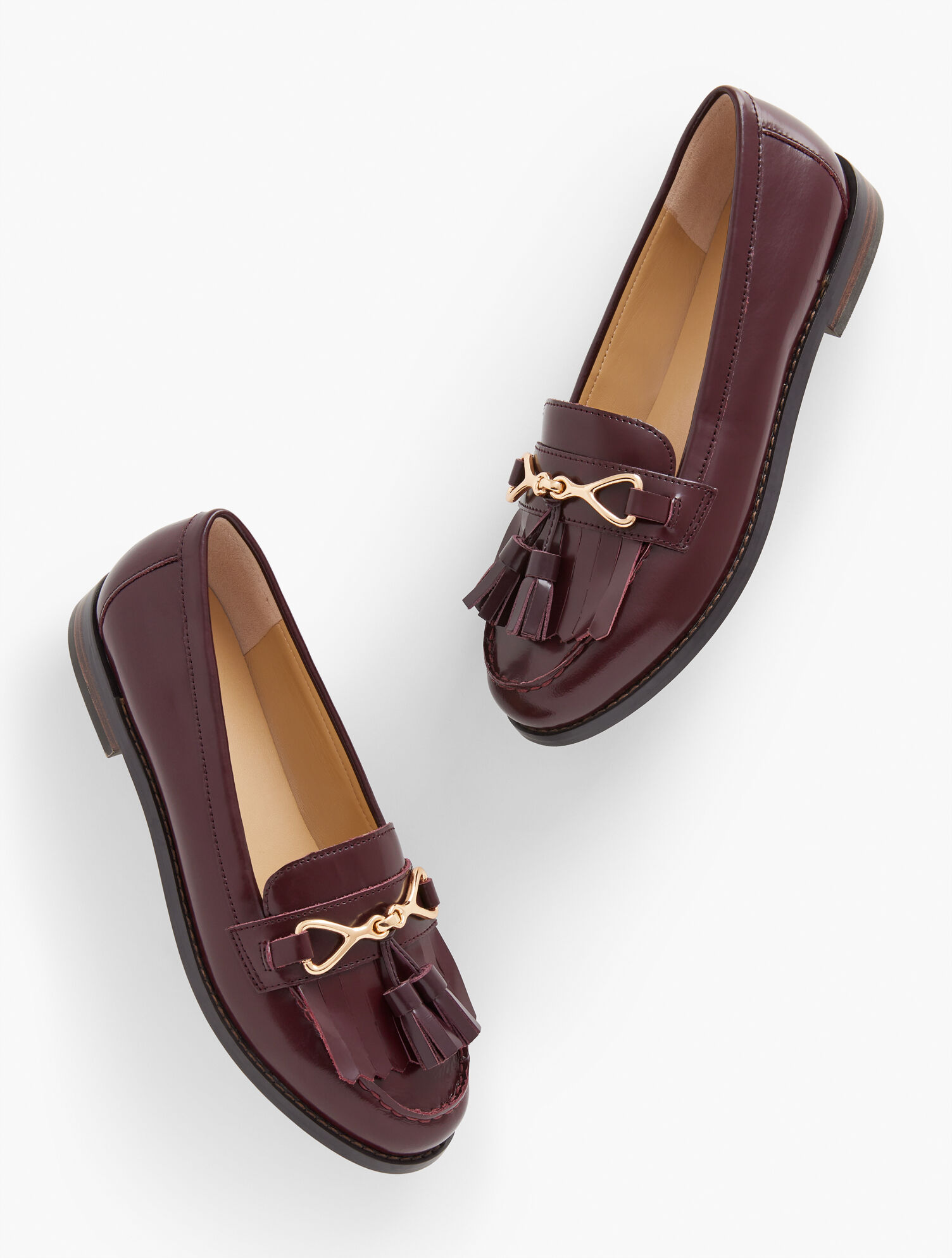 Laura Tasseled Leather Loafers