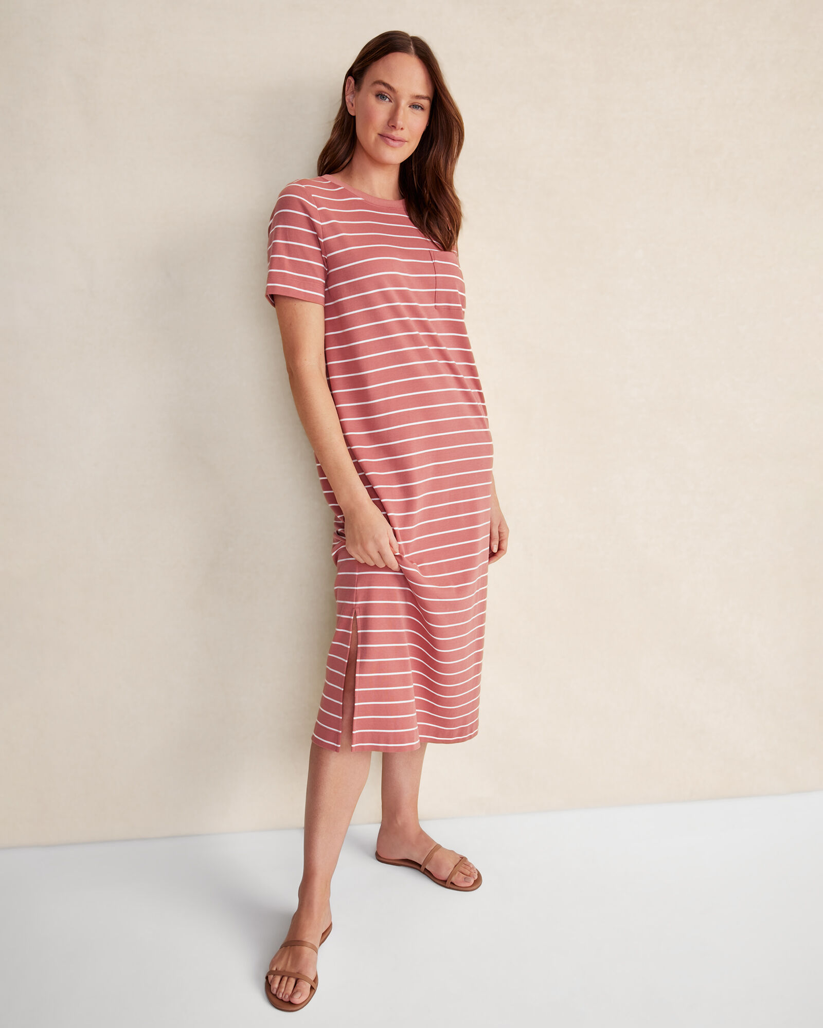 open lace back dress Patou