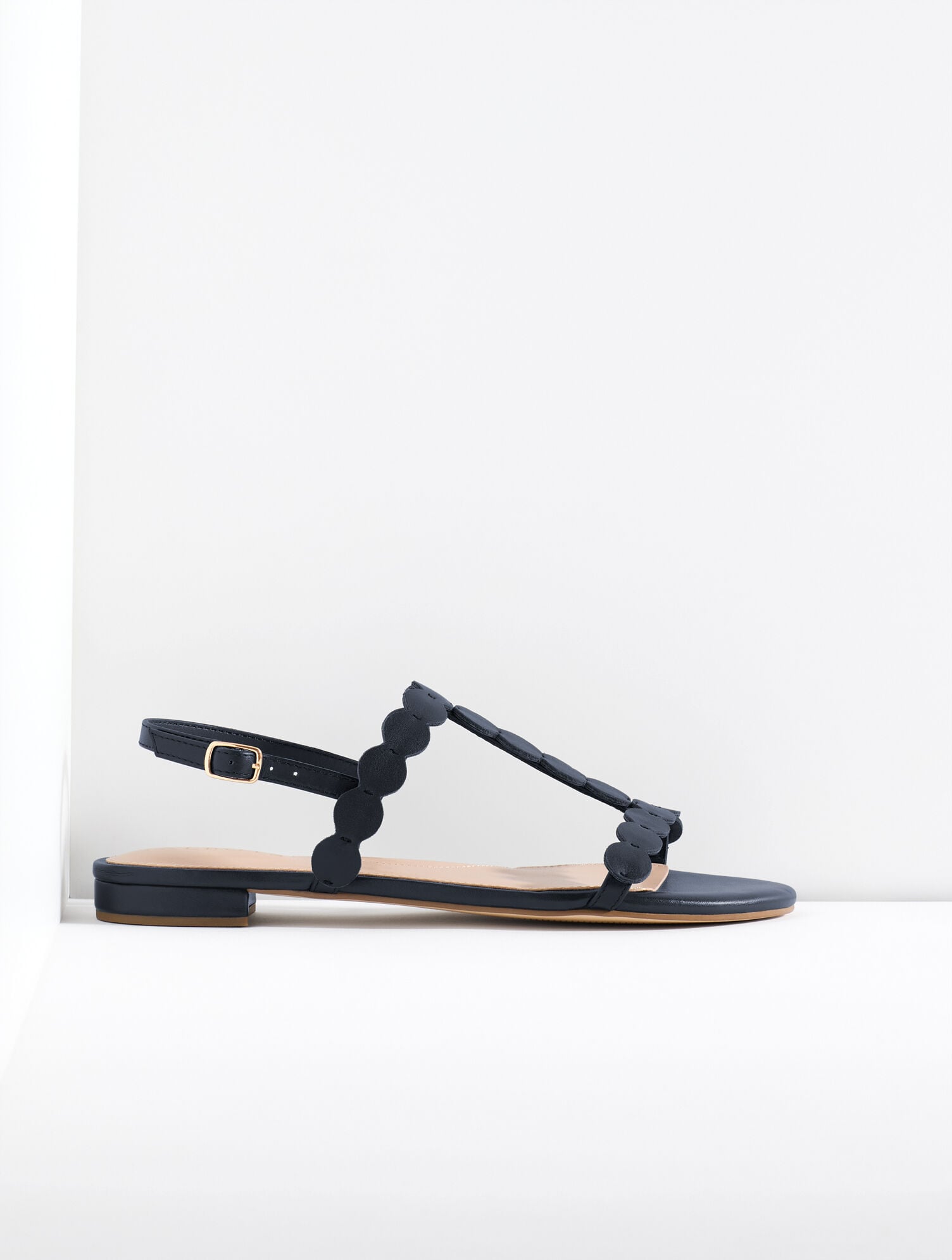 Keri Dot Vachetta Sandals