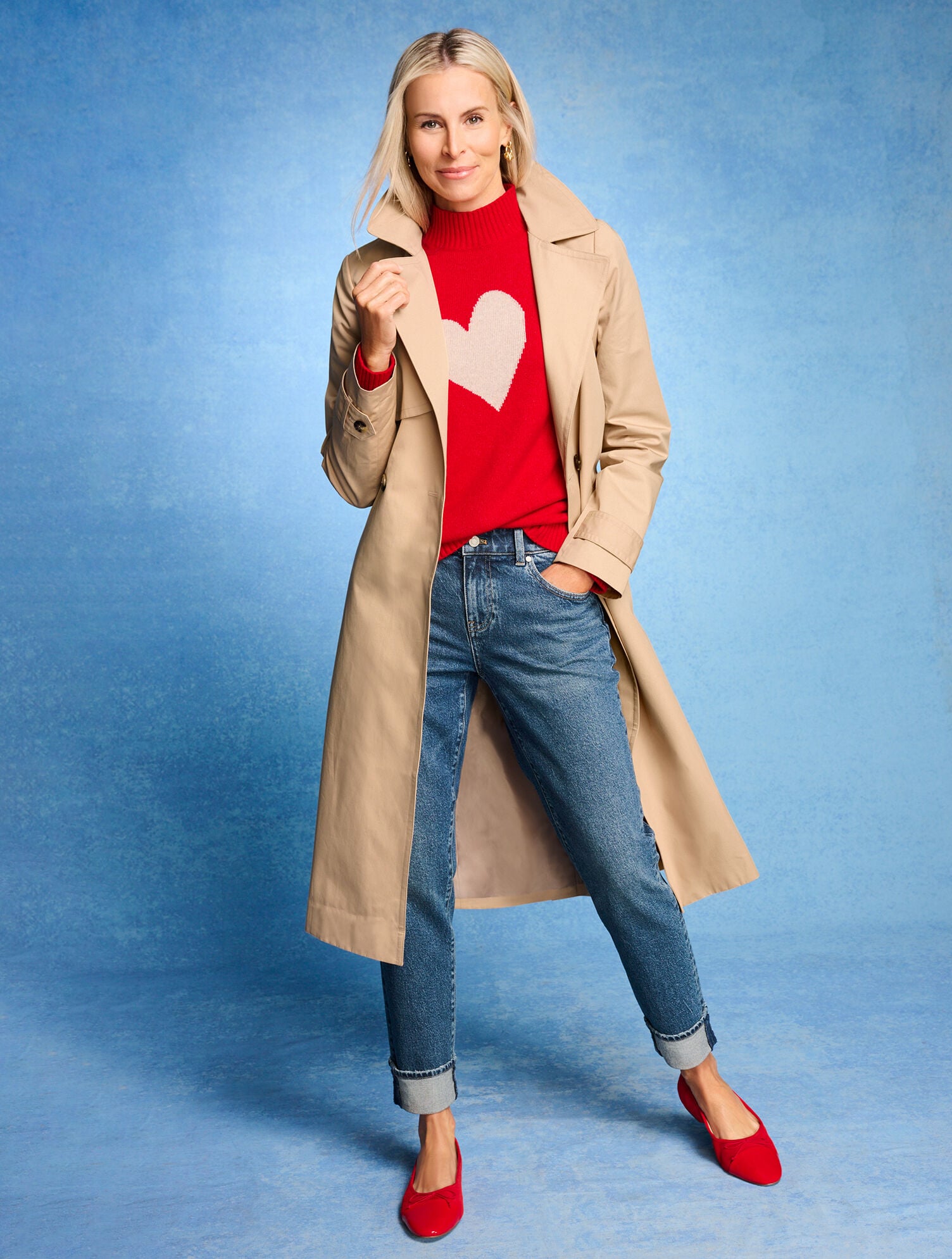 Drapey Trench Coat