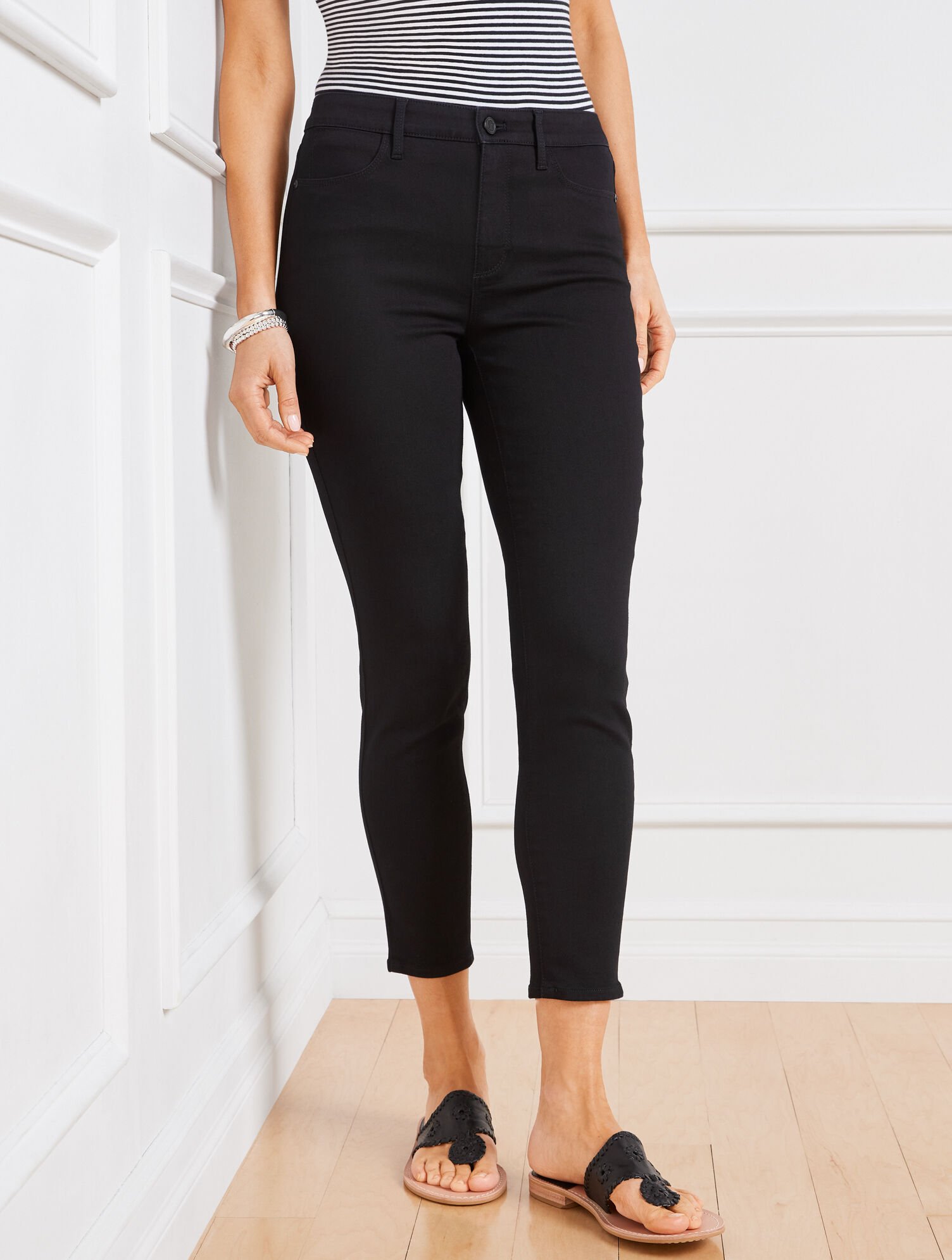 Jegging Crops Black Talbots
