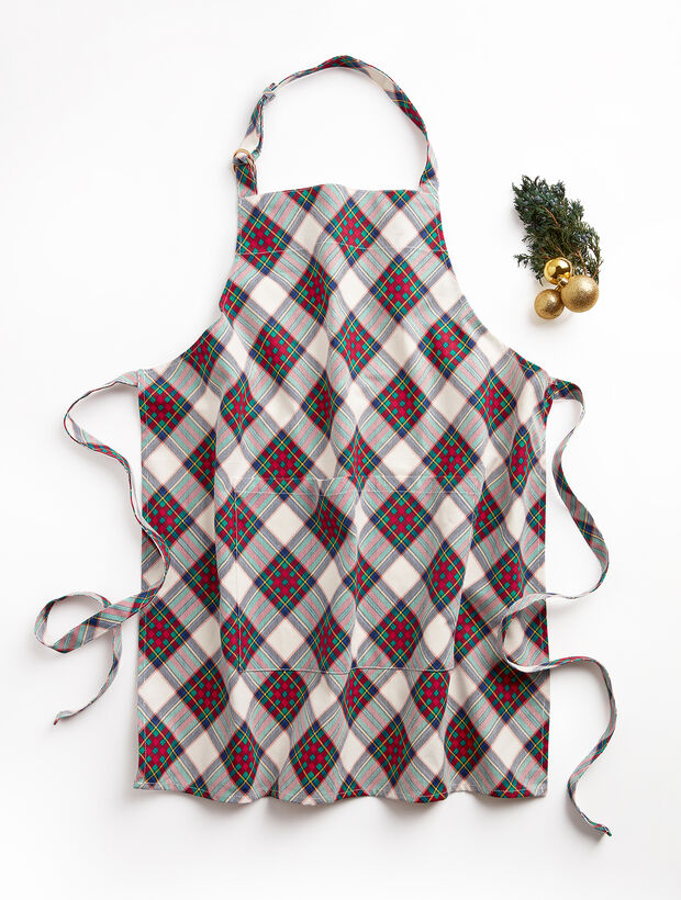 Plaid Apron