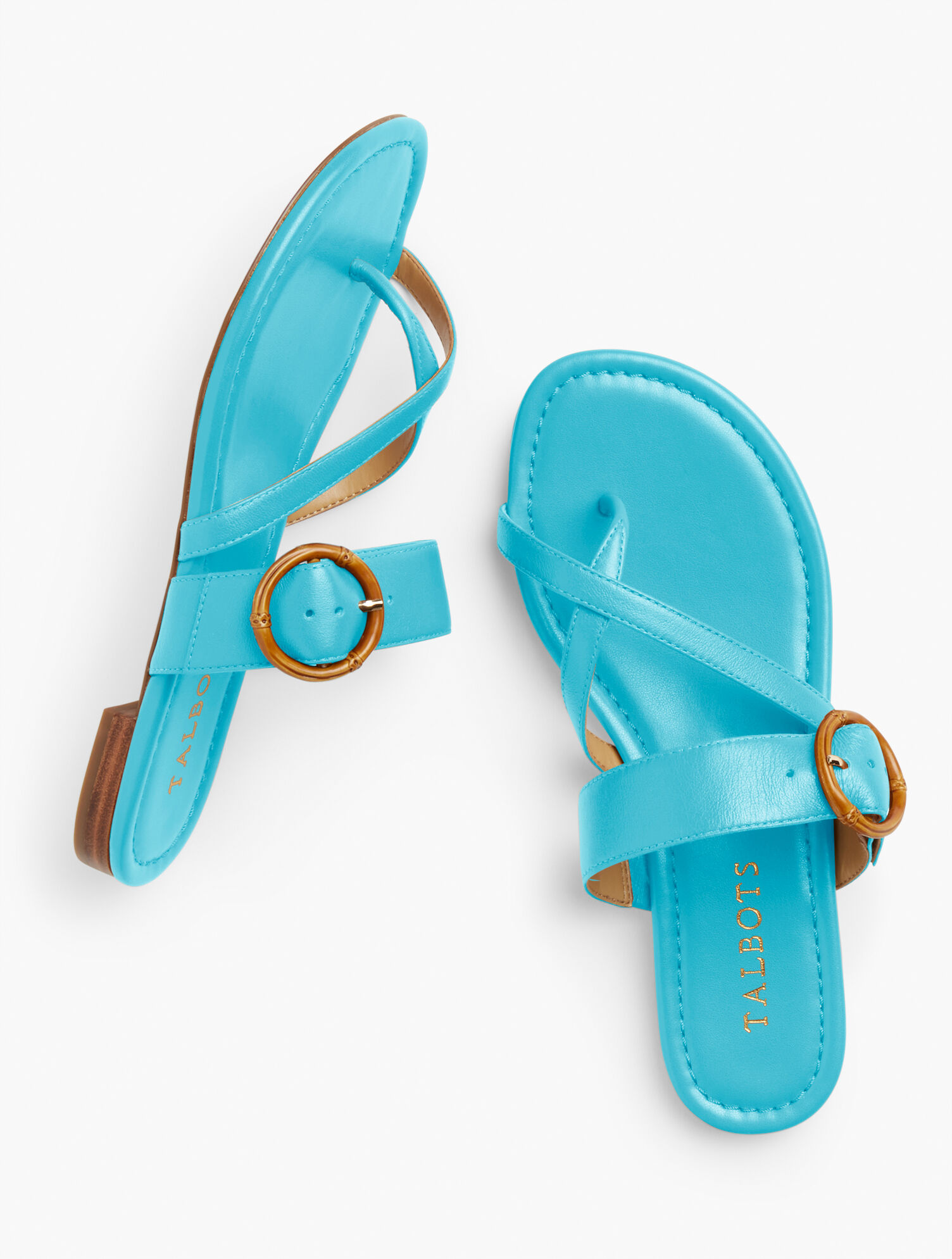 Gia Buckle Sandals - Nappa
