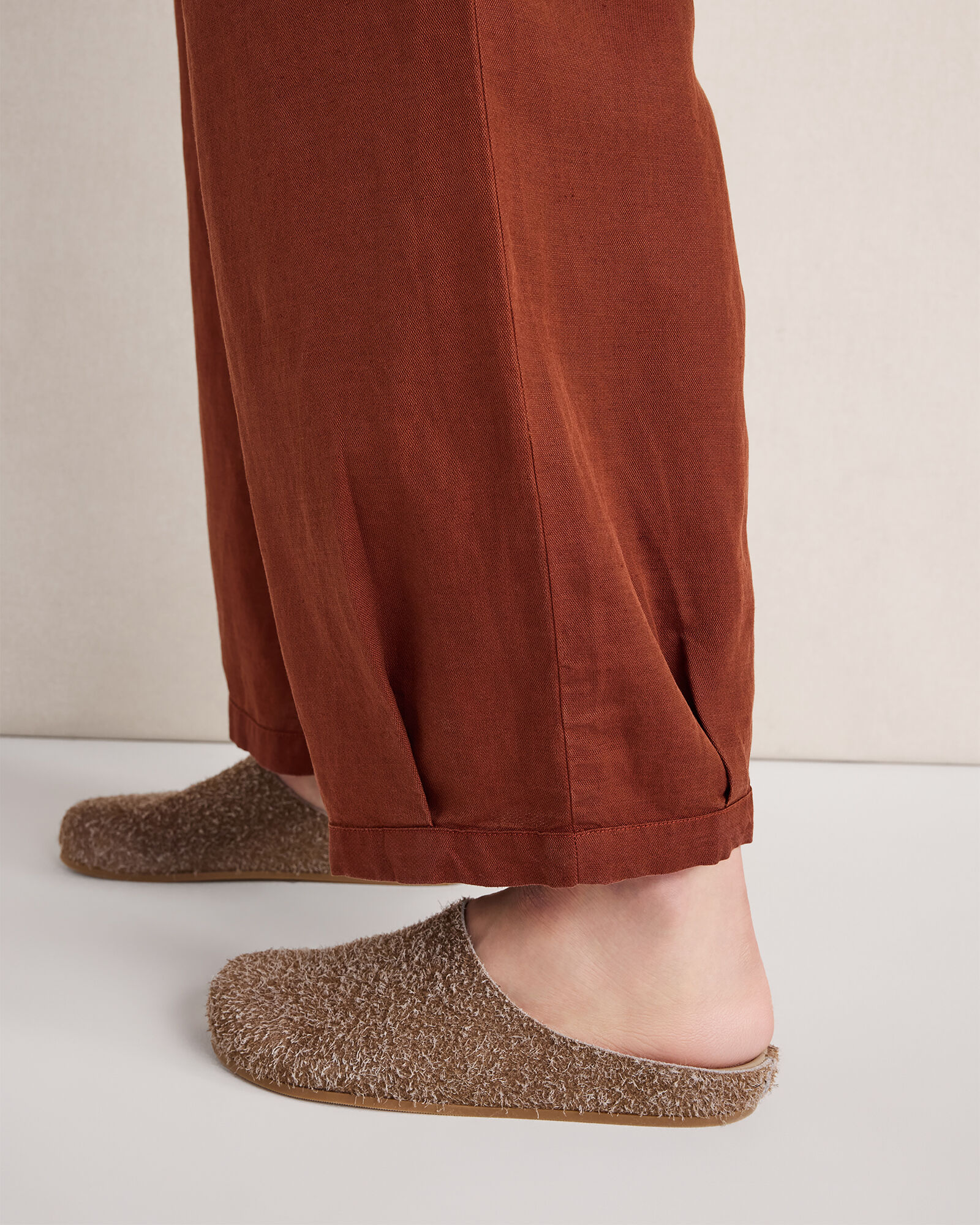 Brushed Suede Clogs - thumbnail 4