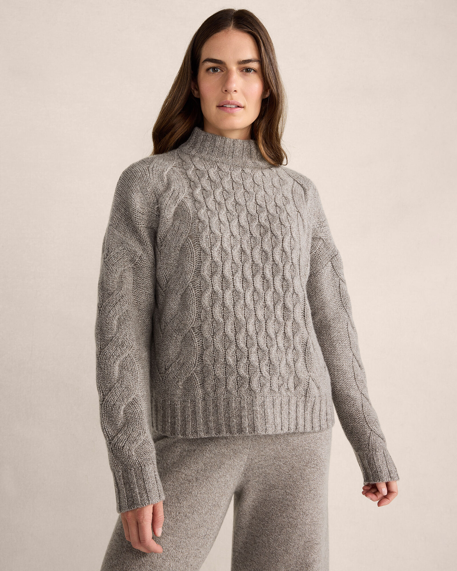 Mockneck Cashmere Sweater main image 1