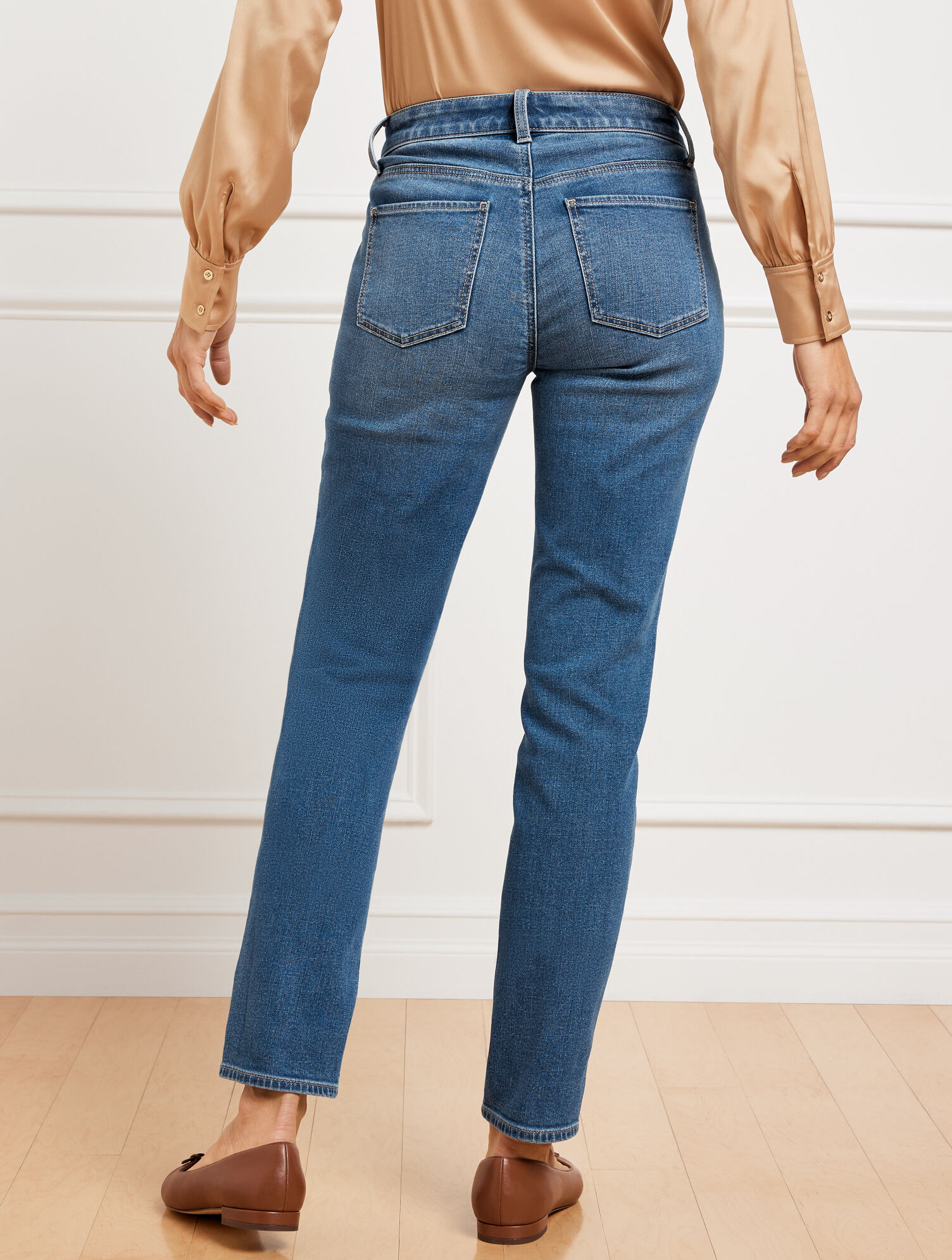 Slim Ankle Jeans - Culver Wash - Curvy Fit