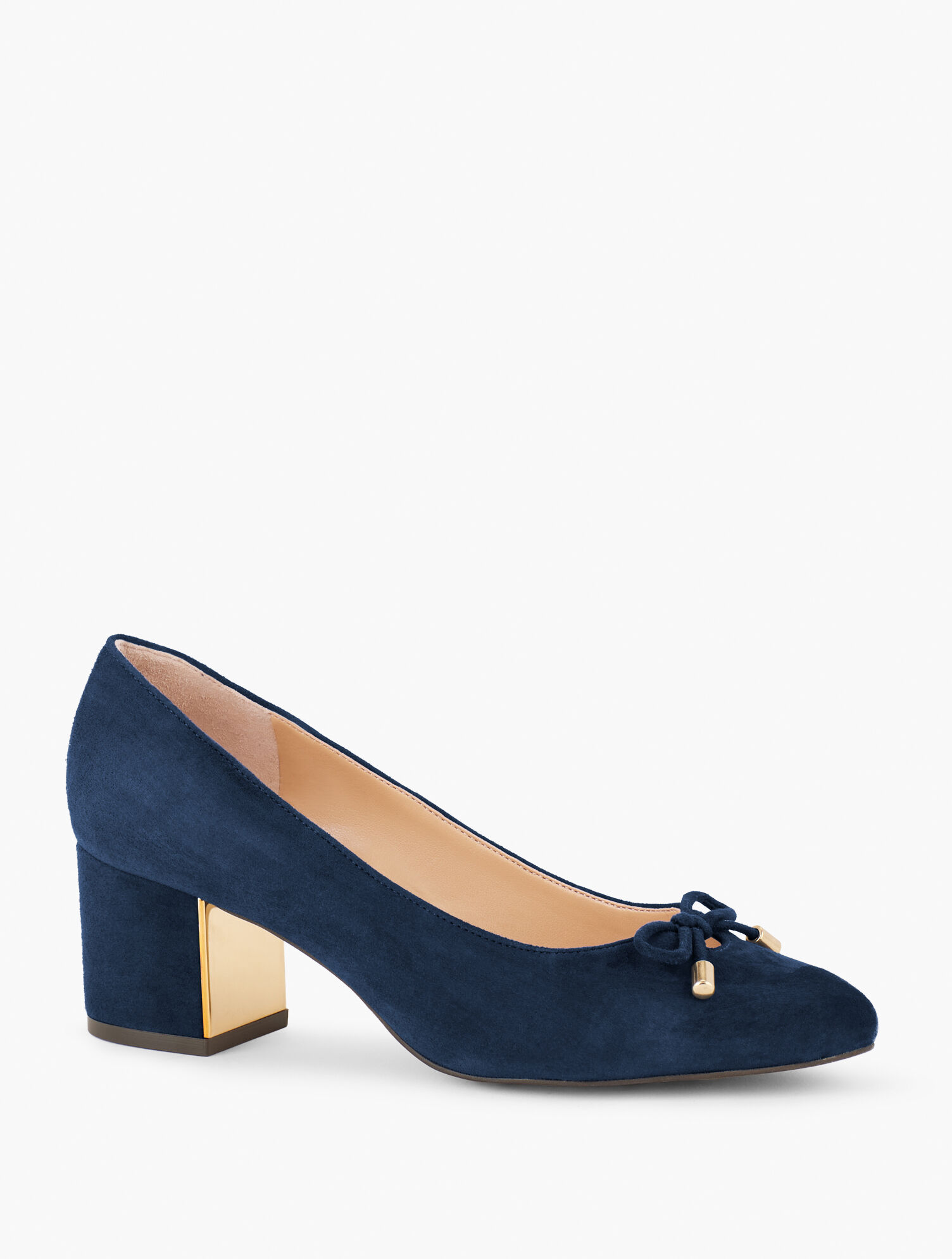Isa Bow Suede Pumps