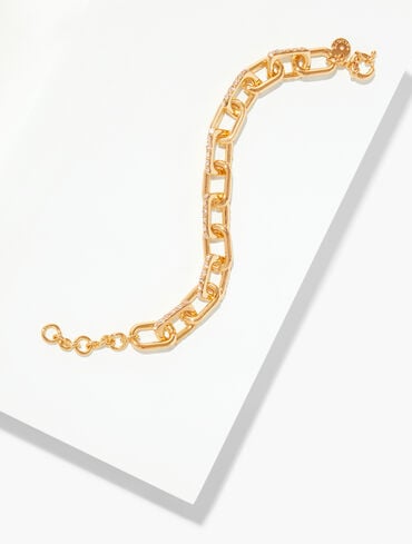 Sculpted Link Bracelet