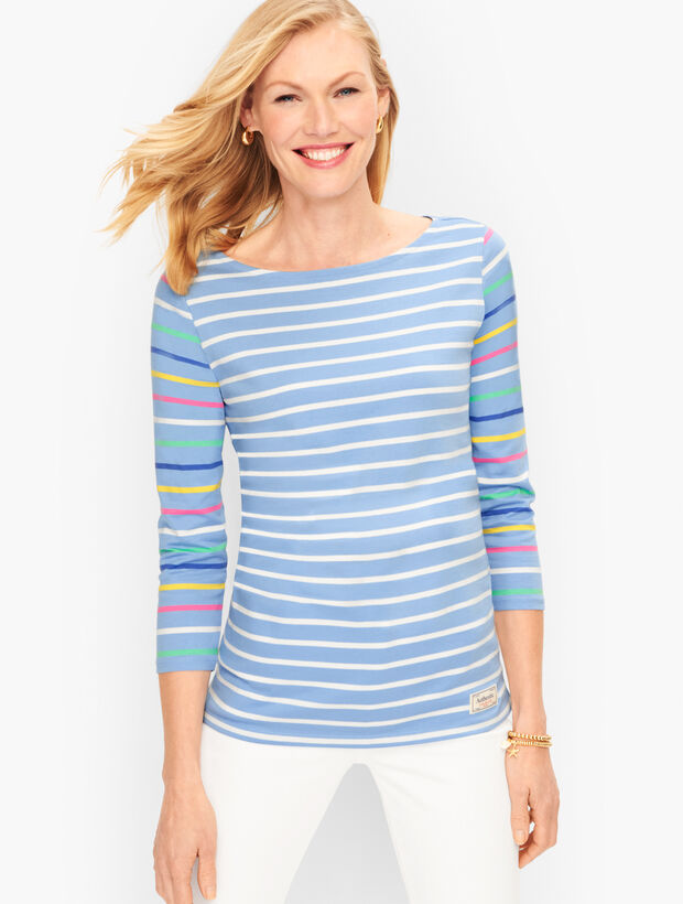 Authentic Talbots Tee - Frida Stripe | Talbots