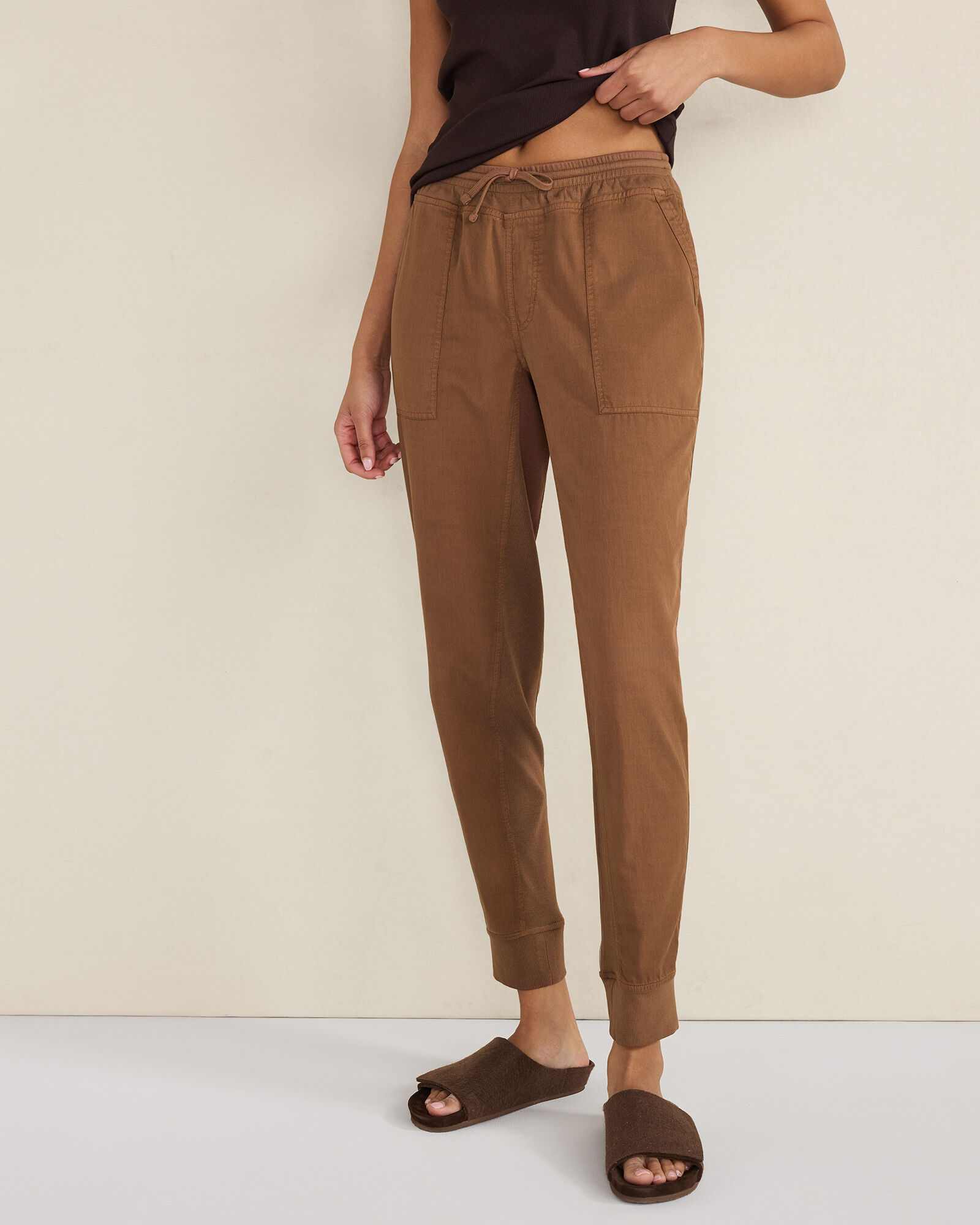 Twill Joggers
