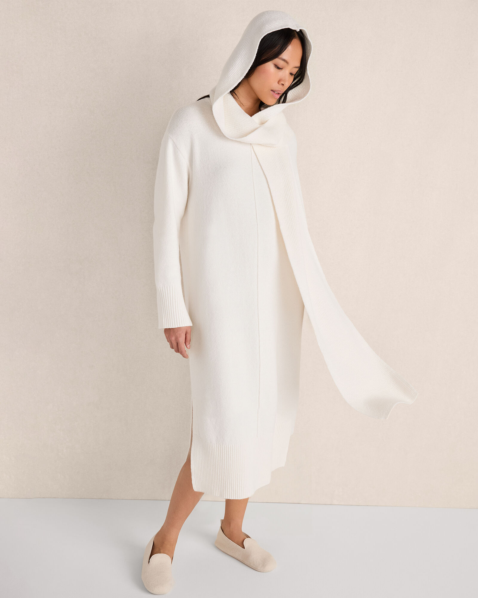 NATURAL BALANCE WOVEN MIDI DRESS main image 0