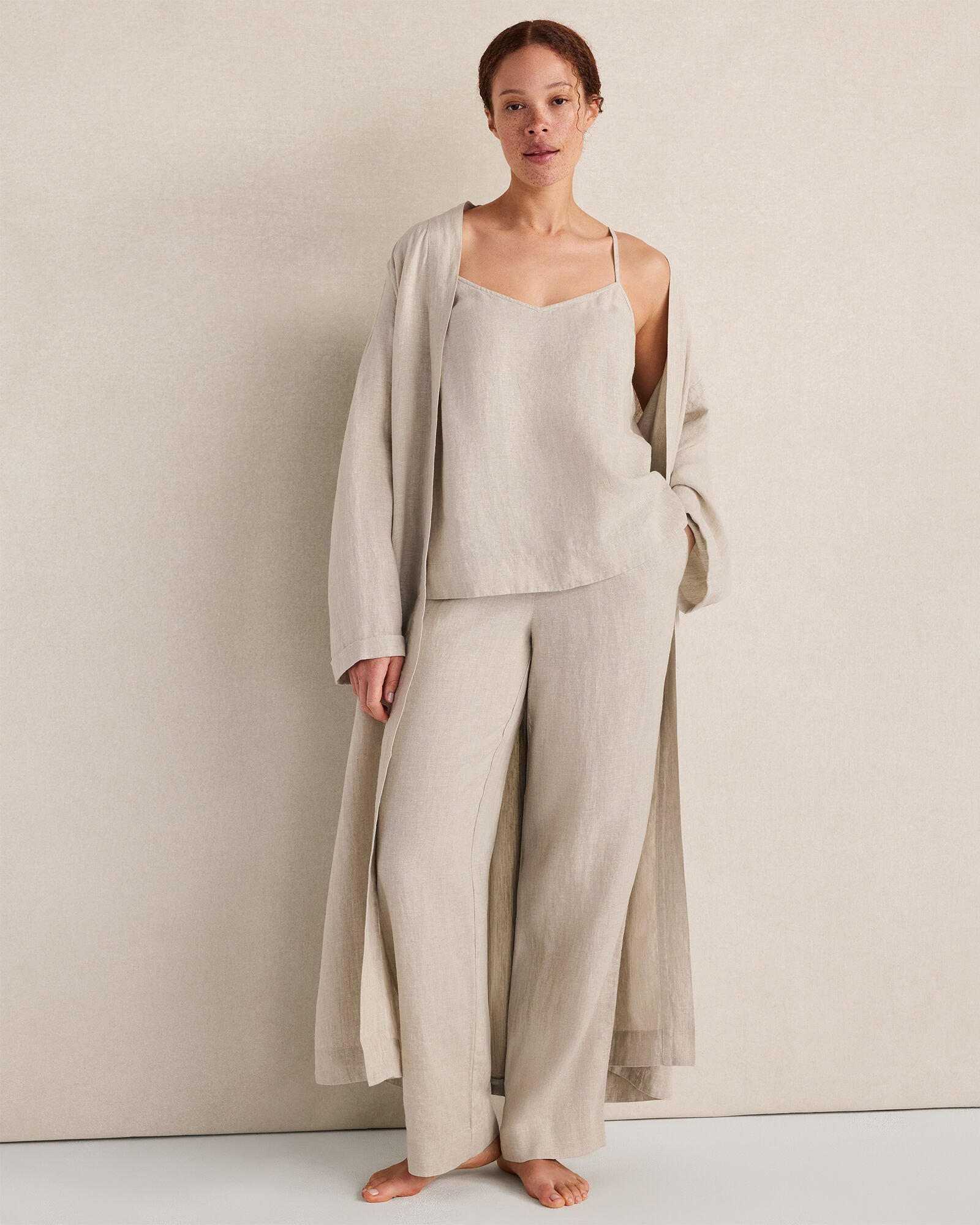 Luxe Linen Robe