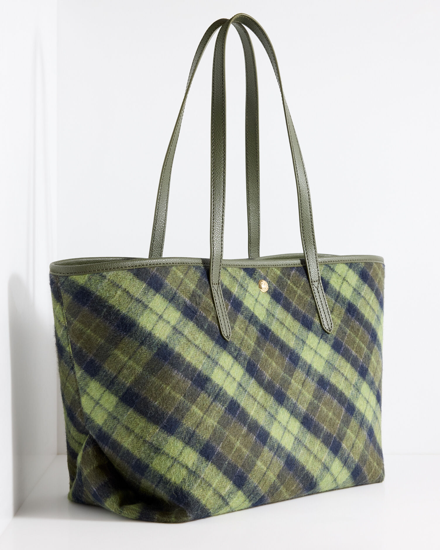 Harper Hunting Plaid Tote